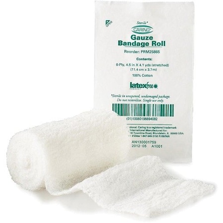 Medline ROLL, BANDAGE, GAUZE, STERILE, 100PK MIIPRM25865